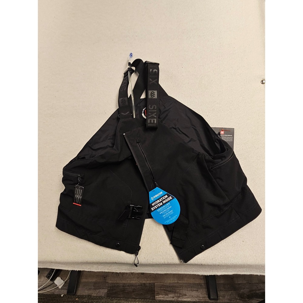 686 Mens Hydrastash Smarty Vest Black infiDRY 20K Waterproof XXL M2WVST02BLK-XXL